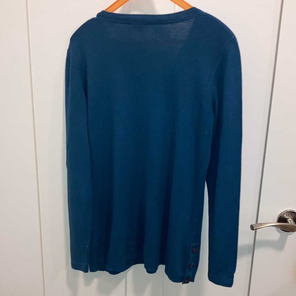 Talbots Teal Sweater - Picture 5 of 5